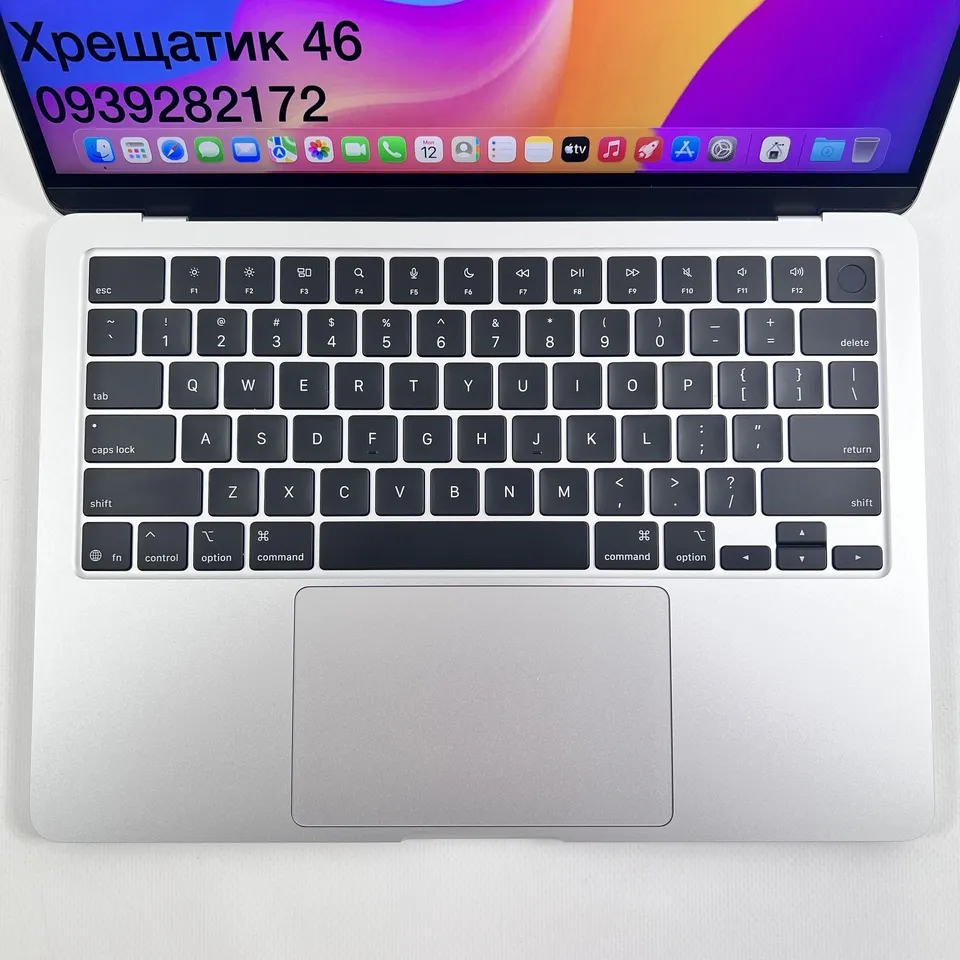 MacBook Air 13 2025 M4/16/256 Silver 10CPU 8GPU, батарея 100% — фото 7