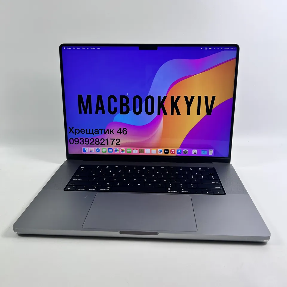 MacBook Pro 16 2021 M1 Pro/32/512 Space Gray, батарея 79% — фото 7