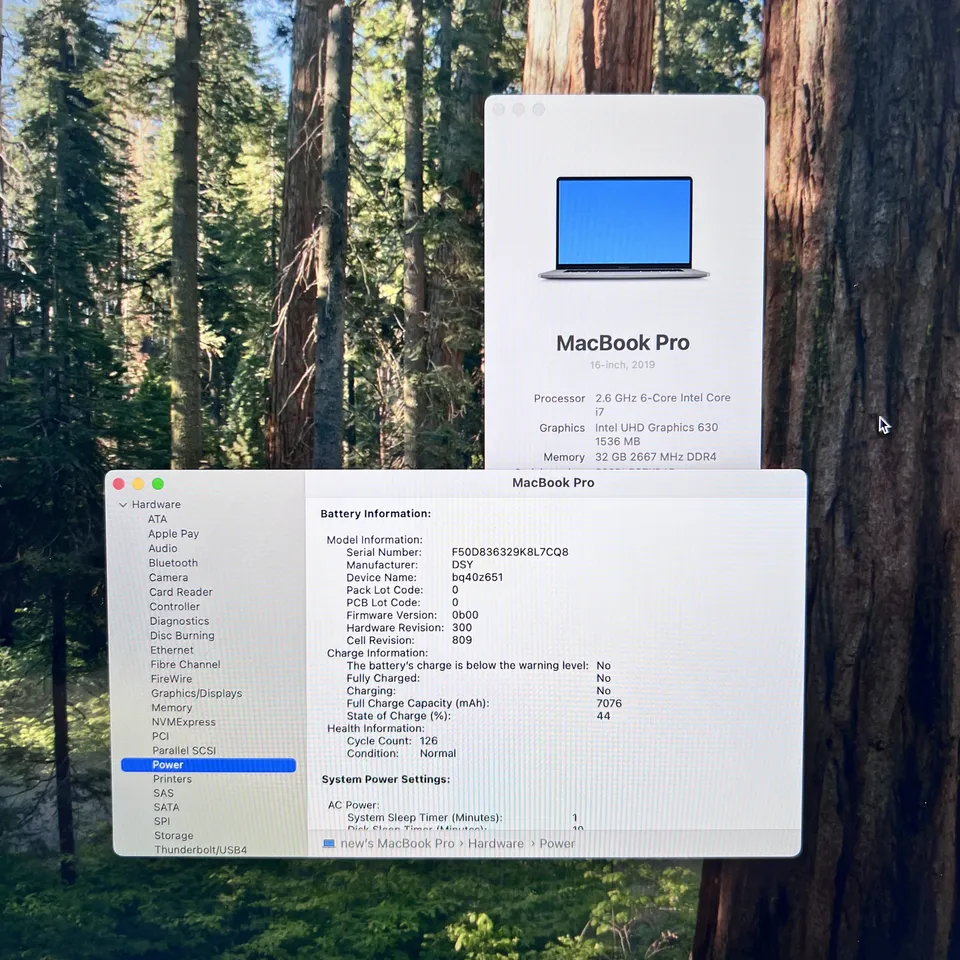 MacBook Pro 16 2019 (зроблений в 2020) i7-2.6/32/1TB Space Gray — фото 1