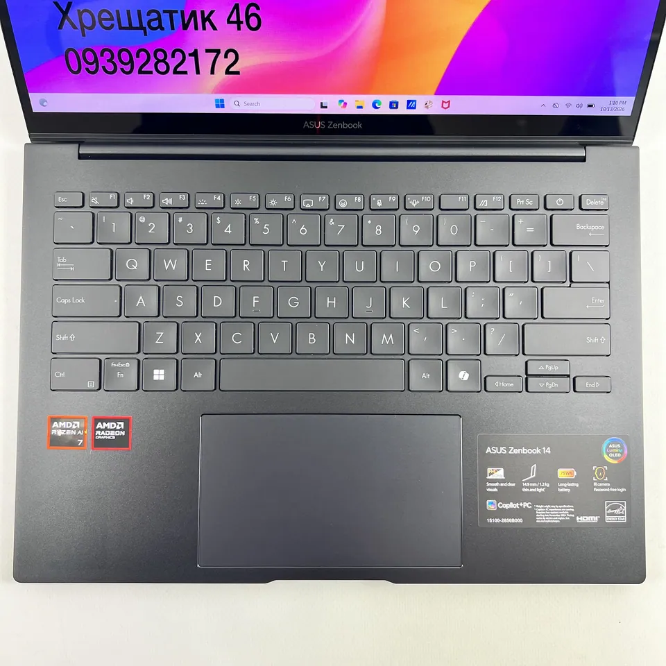 ASUS Zenbook 14 OLED Cенсорний — фото 7