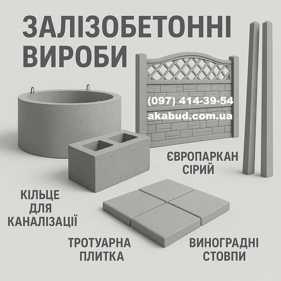 Залізобетонні вироби та благоустрій від виробника — фото 11
