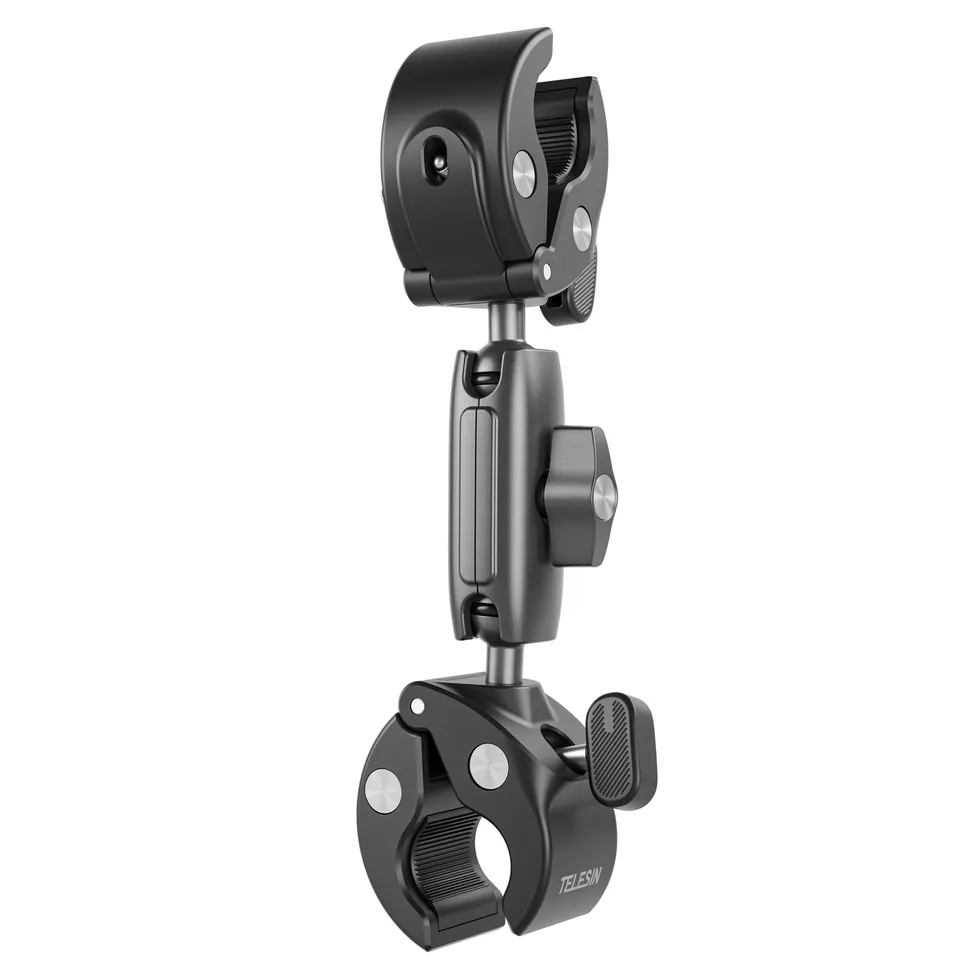 Кріплення Telesin Double Clamp Mount GP-HBM-001-D — фото 1