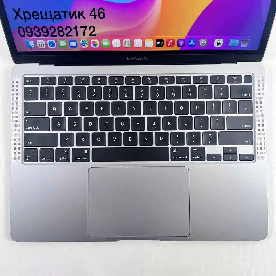 MacBook Air 13 2020 M1/8/256 Space Gray 8CPU 7GPU, батарея 94% — фото 6