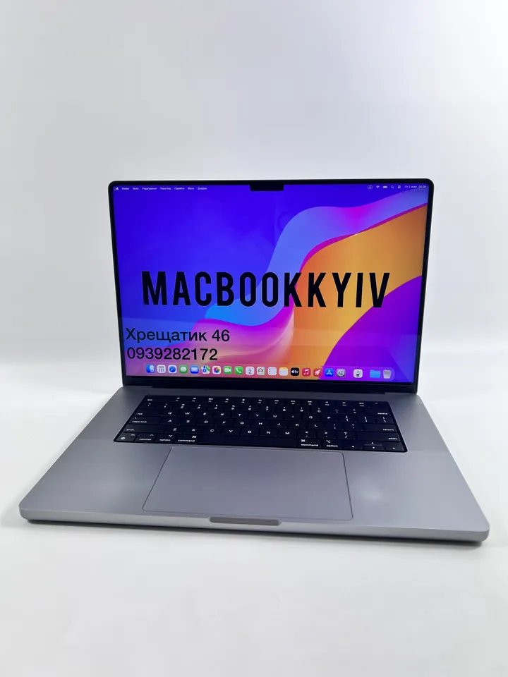 MacBook Pro 16 2021 M1 Pro/16/512 Space Gray, батарея 89% — фото 7