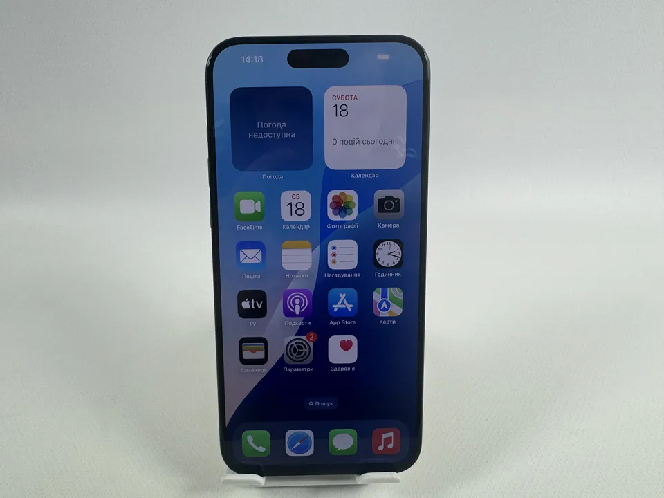 iPhone 15 Pro Max 512GB eSIM Black Titanium MU6A3 — фото 1