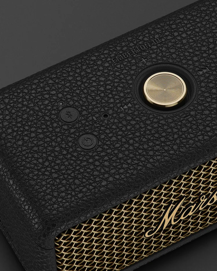 Marshall Emberton III Black and Brass (1006709, 1006884) — фото 3