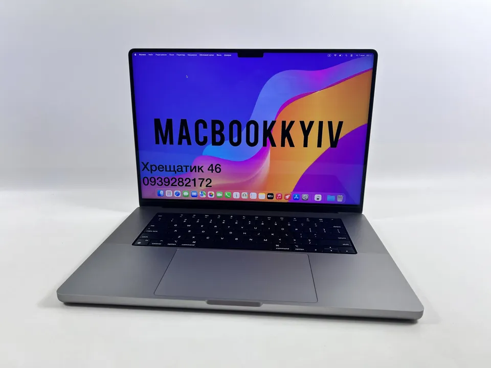 MacBook Pro 16 2021 M1 Max/64/1TB Space Gray 10 CPU 32 GPU — фото 8