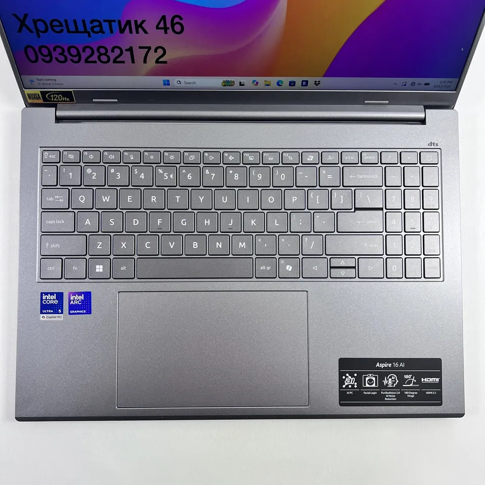 Acer Aspire 16 AI Cенсорний — фото 7
