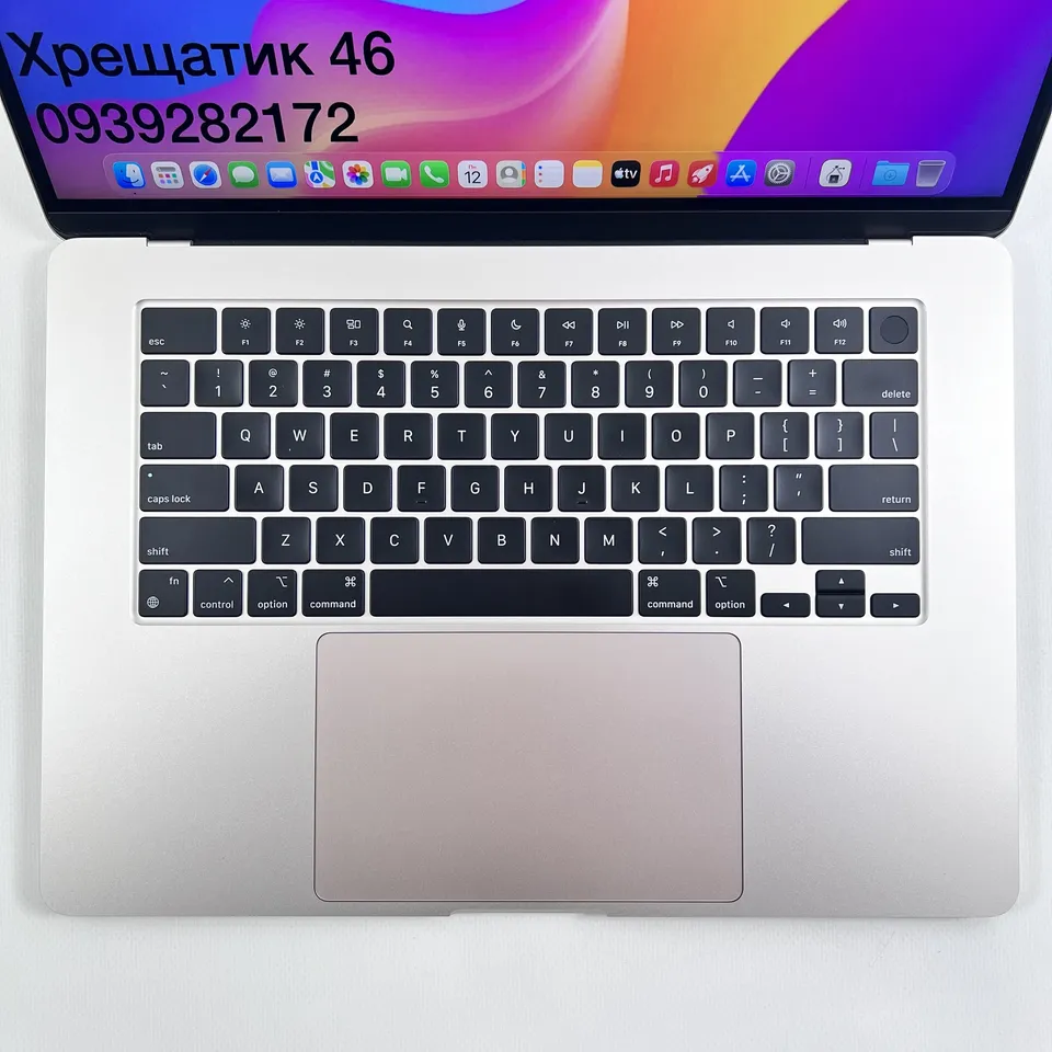 MacBook Air 15 2024 M3/24/512 Starlight 8CPU 10GPU, батарея 100% — фото 7