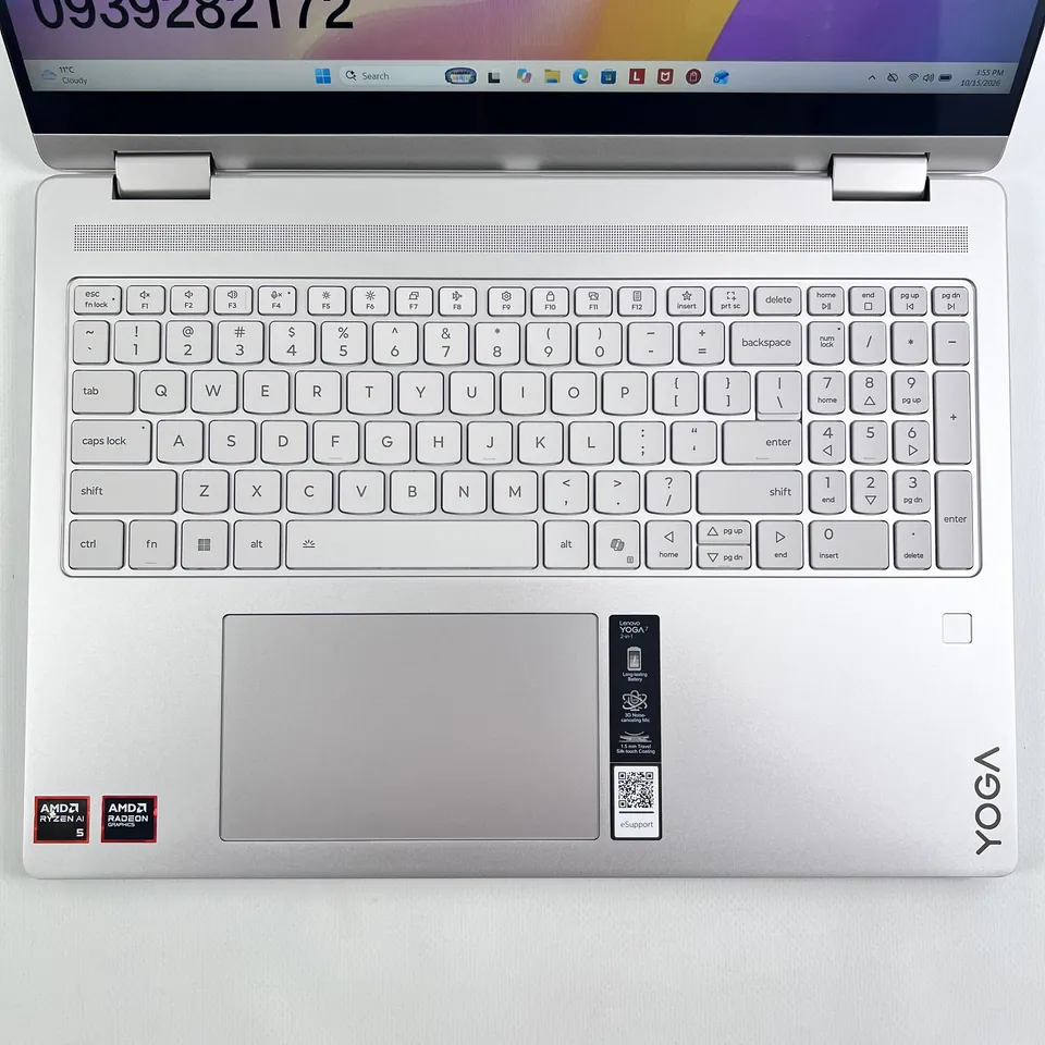 Lenovo Yoga 7 2-in-1 16AKP10 16" Сенсорний, сенсорний екран — фото 8