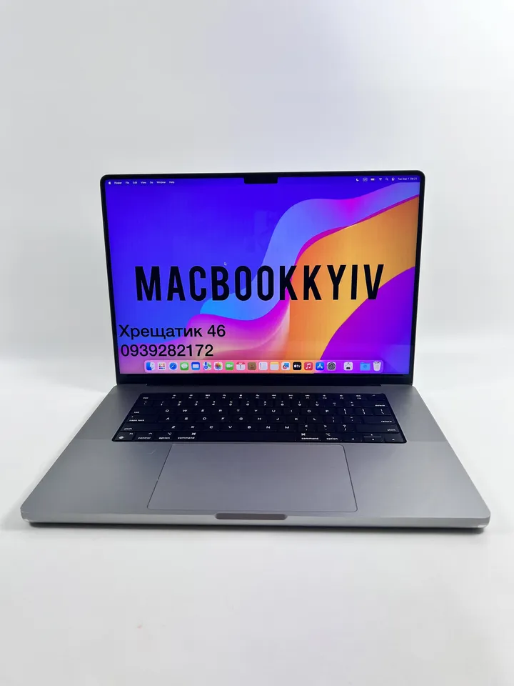MacBook Pro 16 2021 M1 Pro/32/512 Space Gray, батарея 79% — фото 8